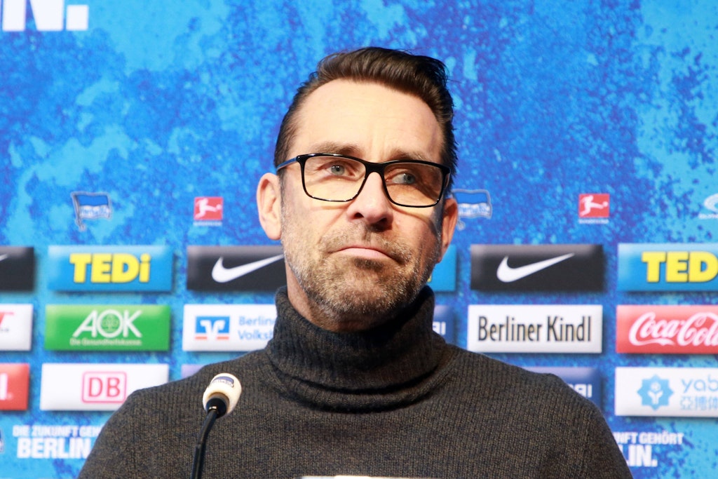 Hertha-Manager Michael Preetz hofft auf einen versöhnlichen Saisonausklang.