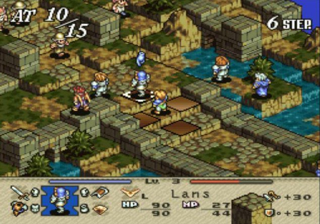 Tactics Ogre Wie der Name schon vermuten lässt, handelt es sich hierbei um ein klassisches Strategie-Rollenspiel, das seine Ursprünge bereits auf dem Super Nintendo hatte. Das Remake für die Playstation Portable sollte vor allem Fans von „Final Fantasy Tactics“ erfreuen.