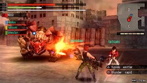 „Gods Eater Burst“: In dem Action-Adventure wird die Welt von den schrecklichen Aragami verwüstest. Einzige Hoffnung sind die sogenannten God Eater mit ihren God Arcs, mächtigen Waffen, die die Form eines Schwertes oder einer Kanone annehmen und sogar ganze Aragami verschlingen können.