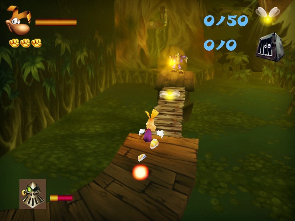 Der alte bekannte Rayman schafft mit „Rayman 3D“ den Sprung in die dritte Dimension. Alte Hasen wissen also, was hier auf sie zukommt: ein hervorragendes, wenn auch etwas älteres Jump'n'Run. Grafisch wurde der Titel für die neue 3D-Technik optimiert - ansonsten hat sich nicht viel getan.