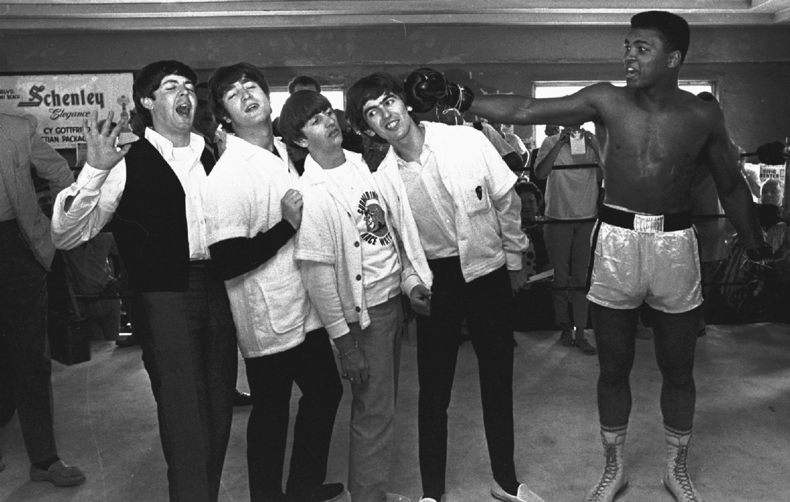 1964: Ali schlägt die Beatles K.o.