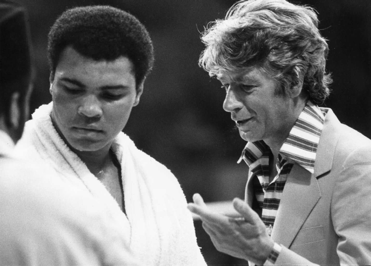 1976: Ali zu Gast in Rudi Carells Show "Am laufenden Band".