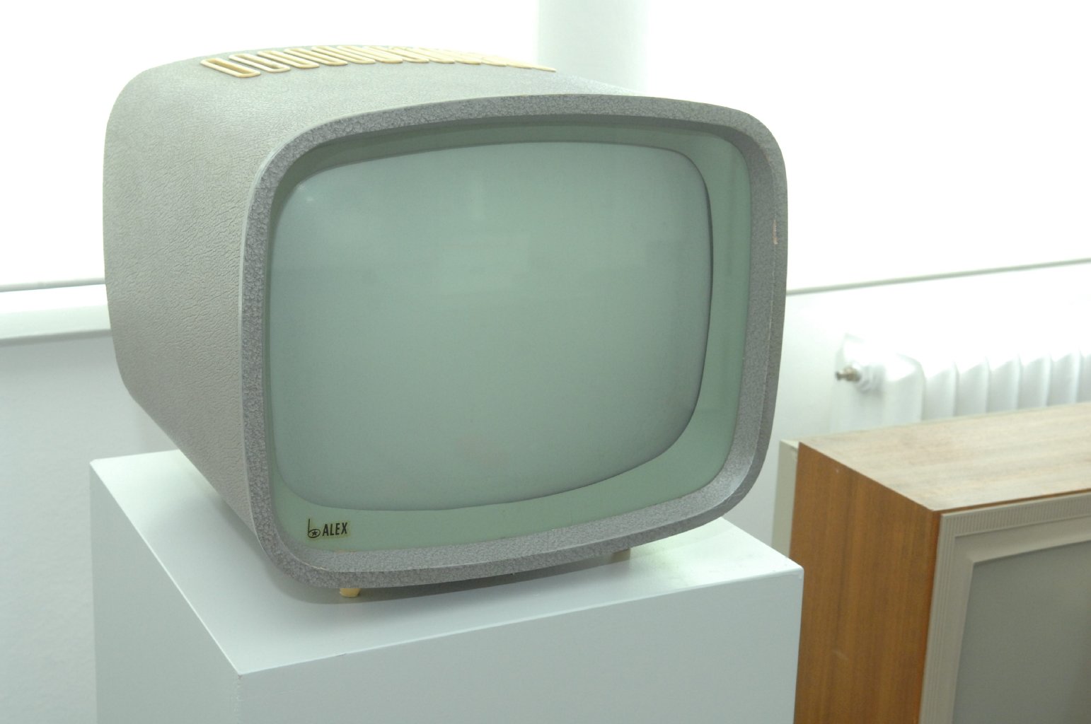 Das TV-Gerät Alex ist eine Berliner Studentenarbeit von 1957.