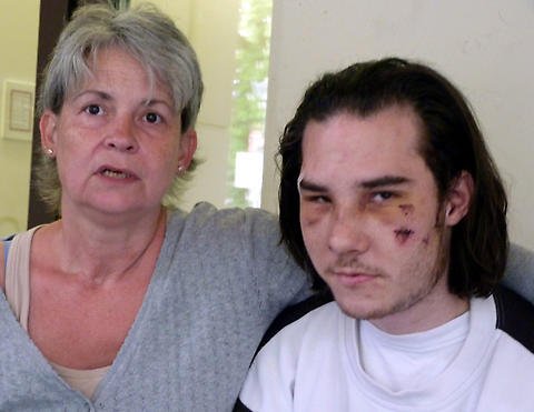 Carmen P. und ihr Sohn Markus