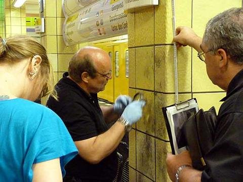 Spurensuche am Tatort