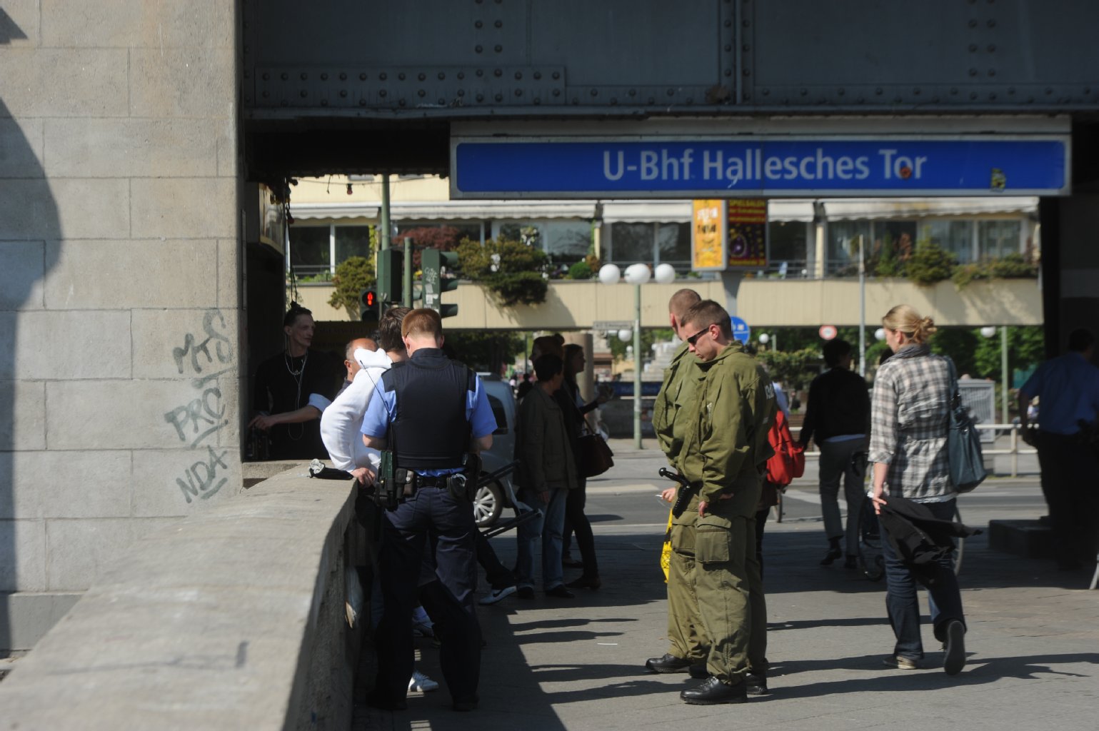 U-Bahnhof Hallesches Tor: 202 Straftaten im Jahr 2010
