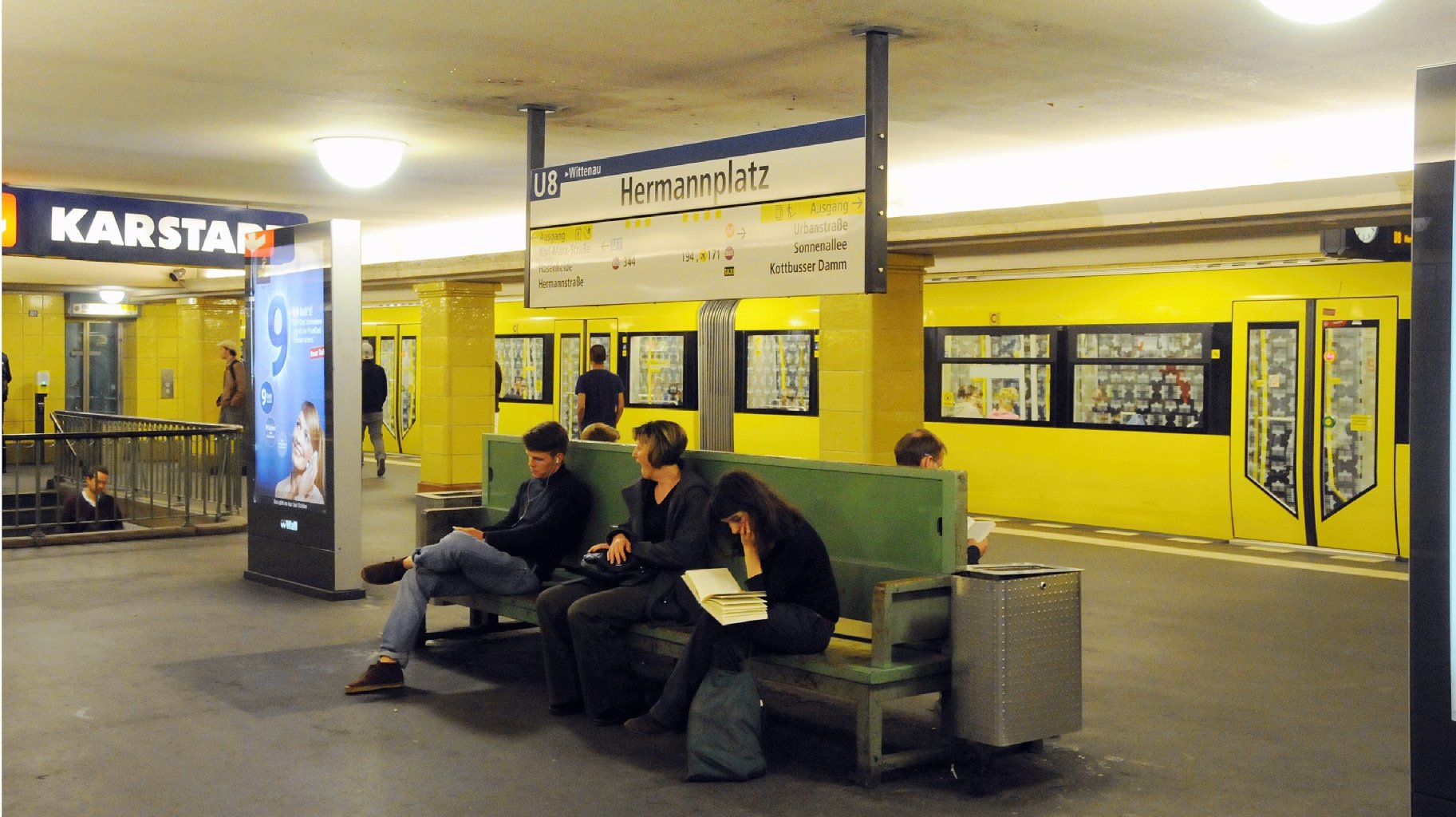 U-Bahnhof Herrmannplatz: 308 Straftaten im Jahr 2010