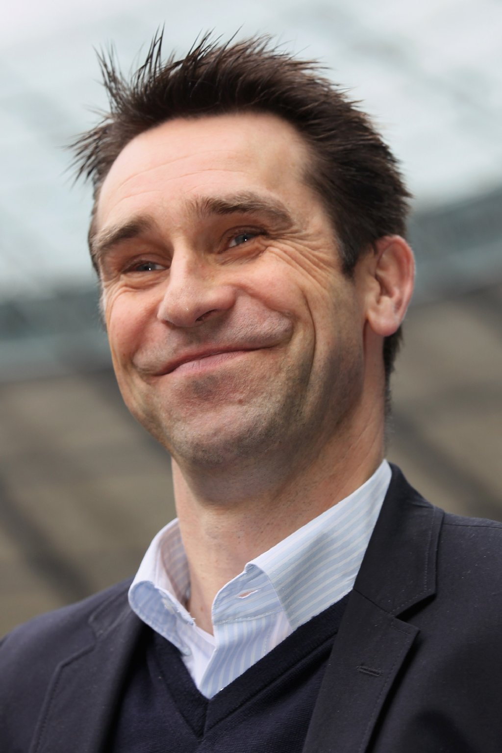 Michael Preetz ist zwei Jahre Hertha-Manager und kann das seit dem Aufstieg auch wieder genießen.