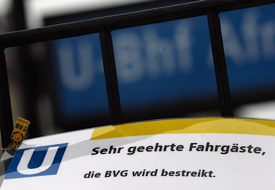 Am Dienstag droht ein Streik der BVG.