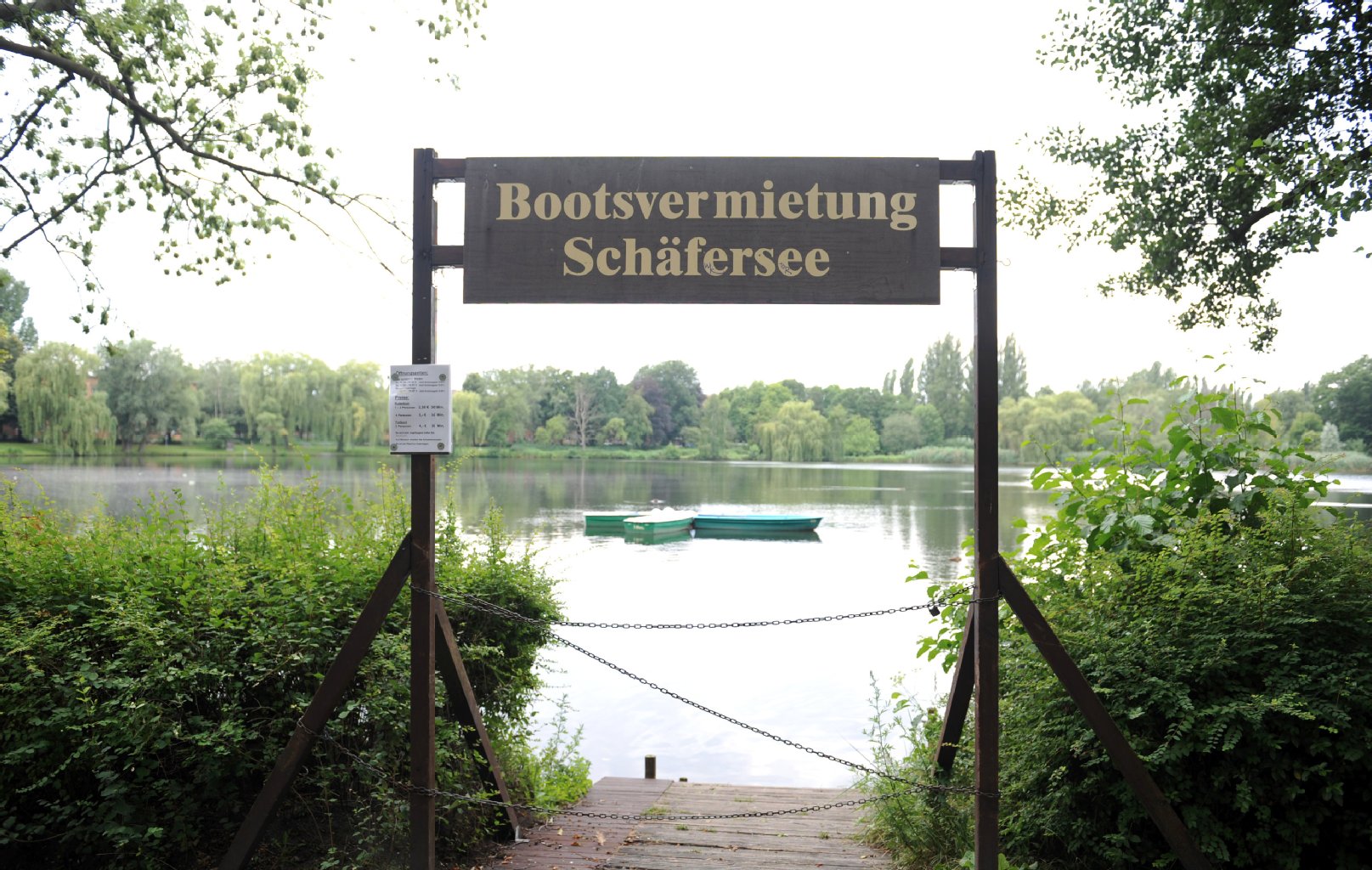 Am Schäfersee fanden Spaziergänger den abgetrennten Kopf des 31-jährigen Österreichers.