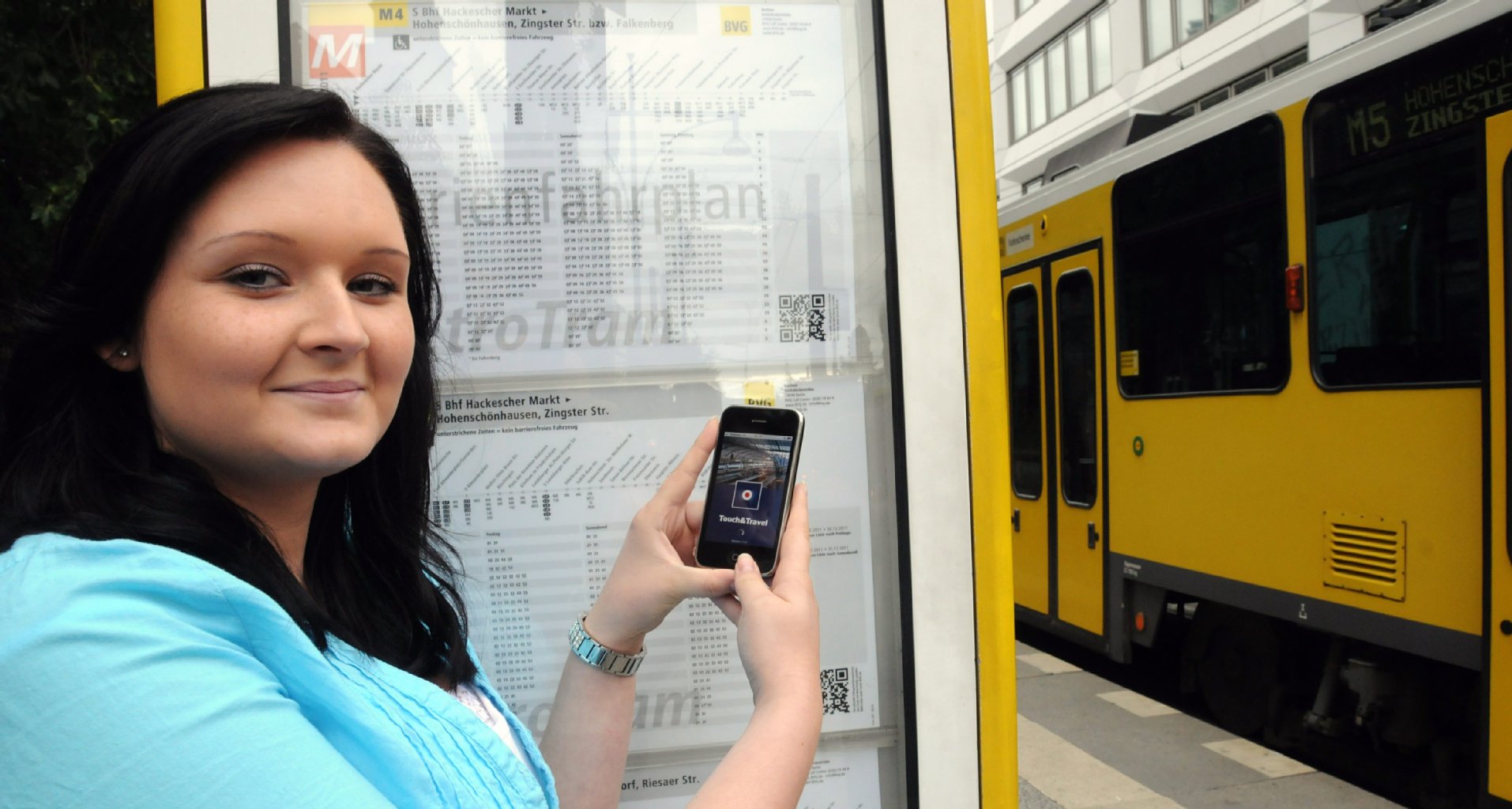 Ticket per Handy: in Berlin und Potsdam kein Problem mehr, wenn man das richtige Mobiltelefon hat.