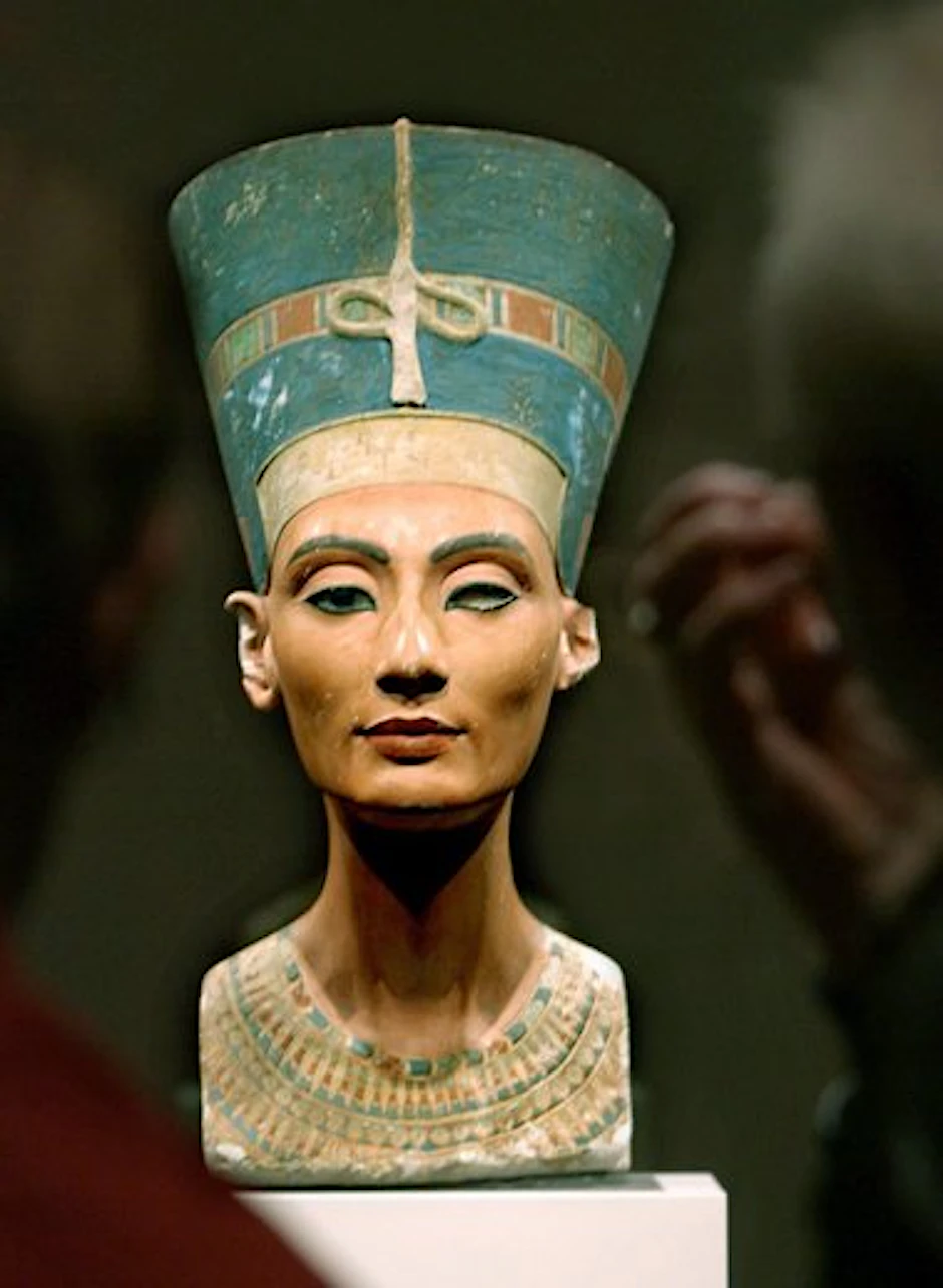 Die Nofretete-Büste (3300 Jahre alt) ist die Kunst-Attraktion in Berlin.