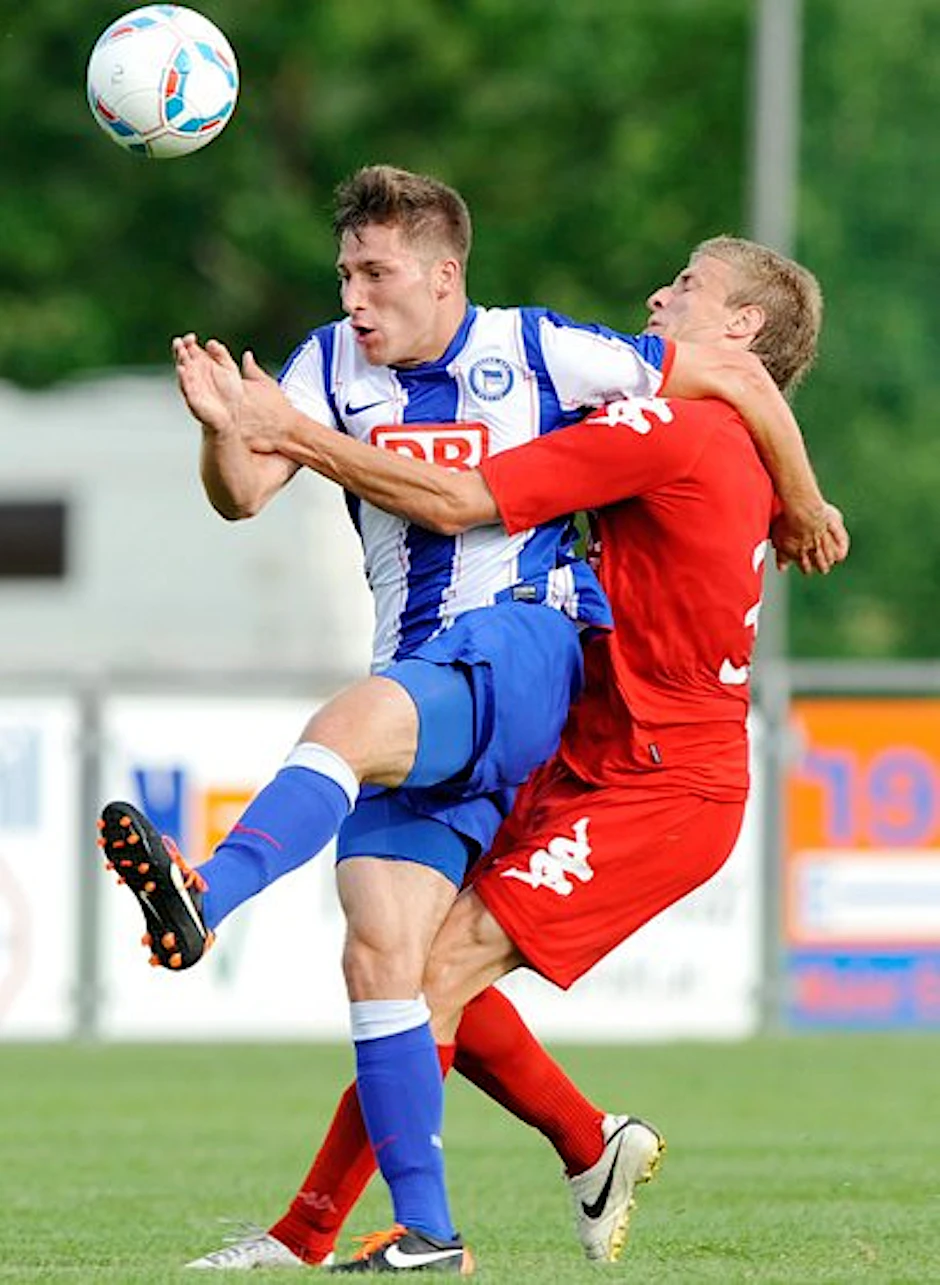 Tunay Torun gelang die Führung für Hertha gegen die Israelis.