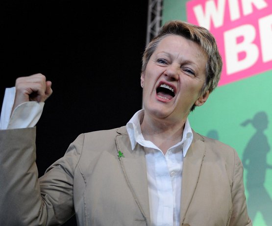 Zum Schreien: Die Grünen liegen zwar hinter der SPD, hätten aber mit der CDU zurzeit eine Mehrheit.