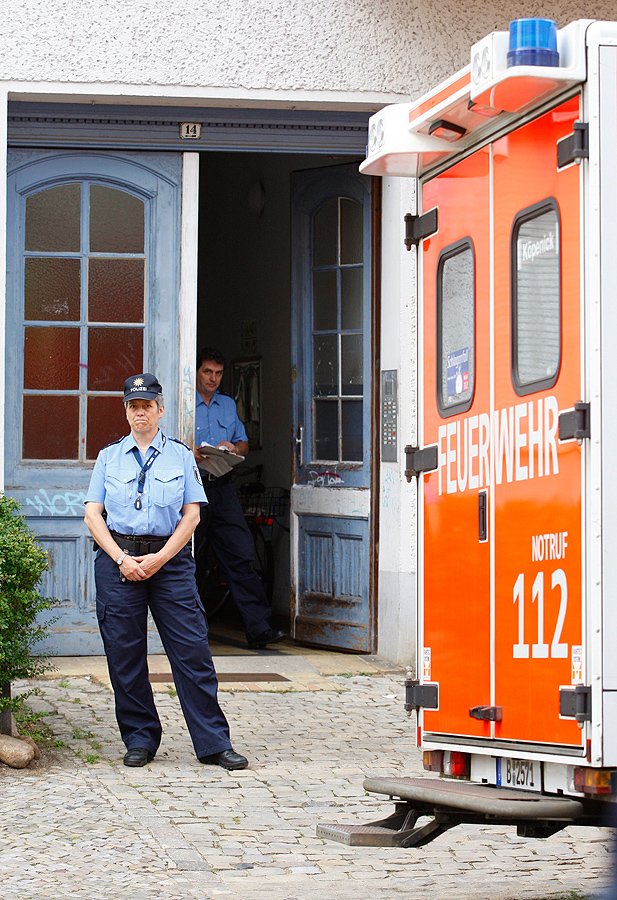 In diesem Haus fand die Polizei die sechs Leichen.