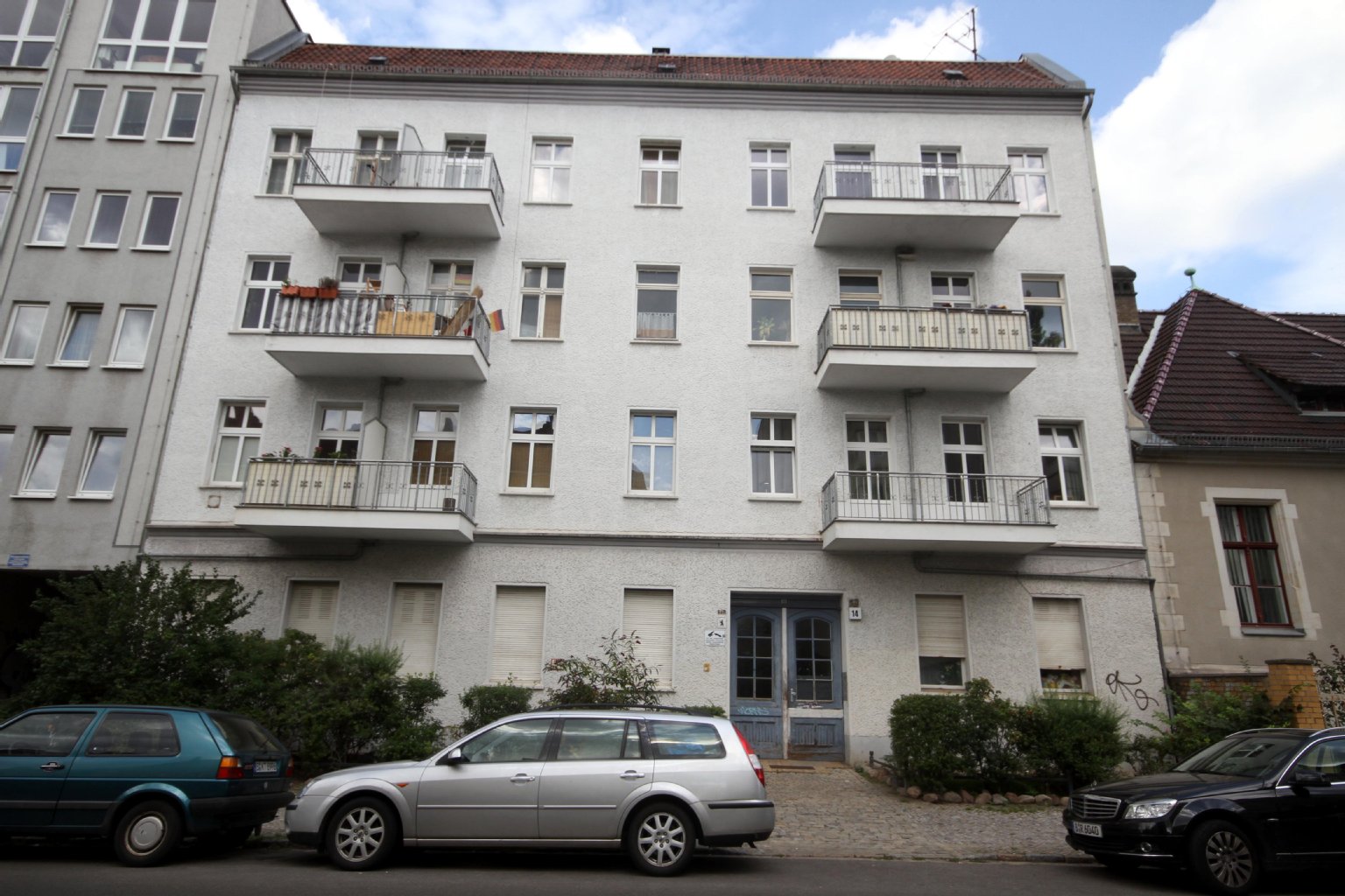 Das Unglückshaus in der Puchanstraße.