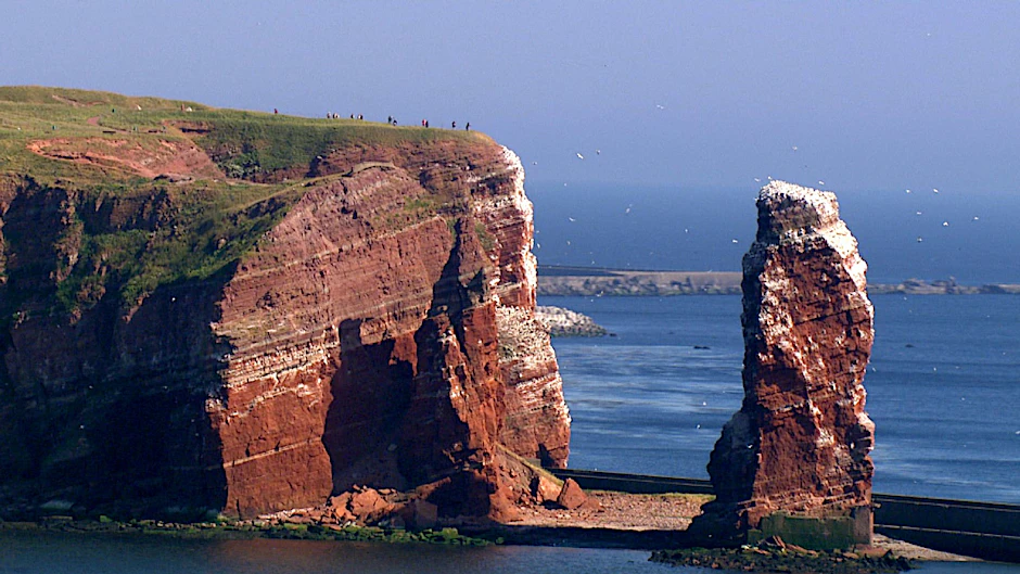 Die Lange Anna auf der Nordseeinsel Helgoland