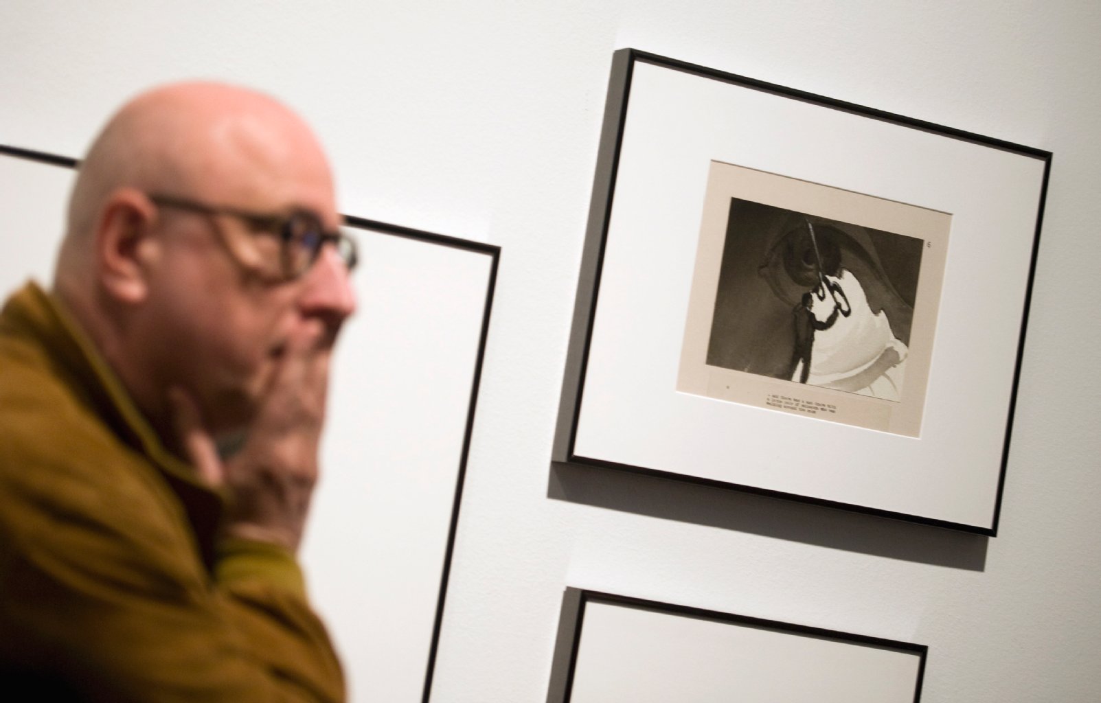 Storyboard des Films Spellbound von Alfred Hitchcock