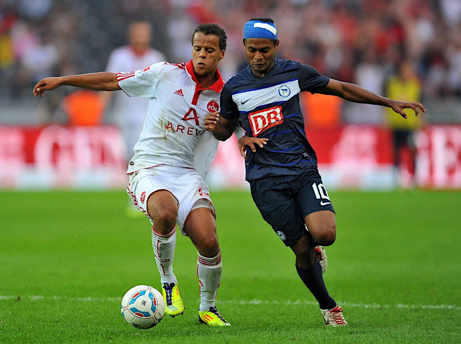 Trotz Kopfverletzung biss Raffael als Joker beim 0:1 gegen den Club auf die Zähne