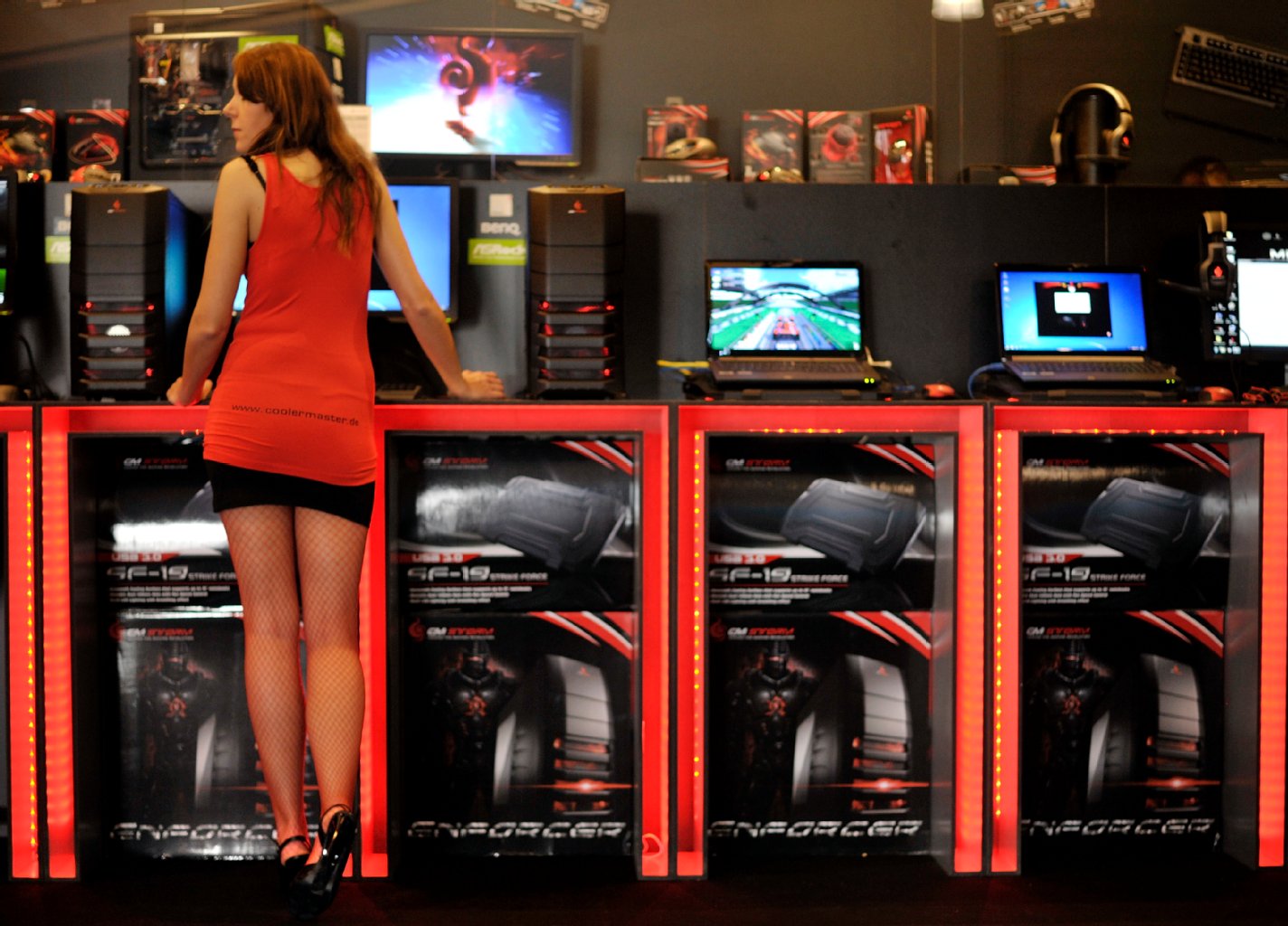 Keine Messe ohne Models: Hier gibt's die besten Fotos von der "Gamescom".