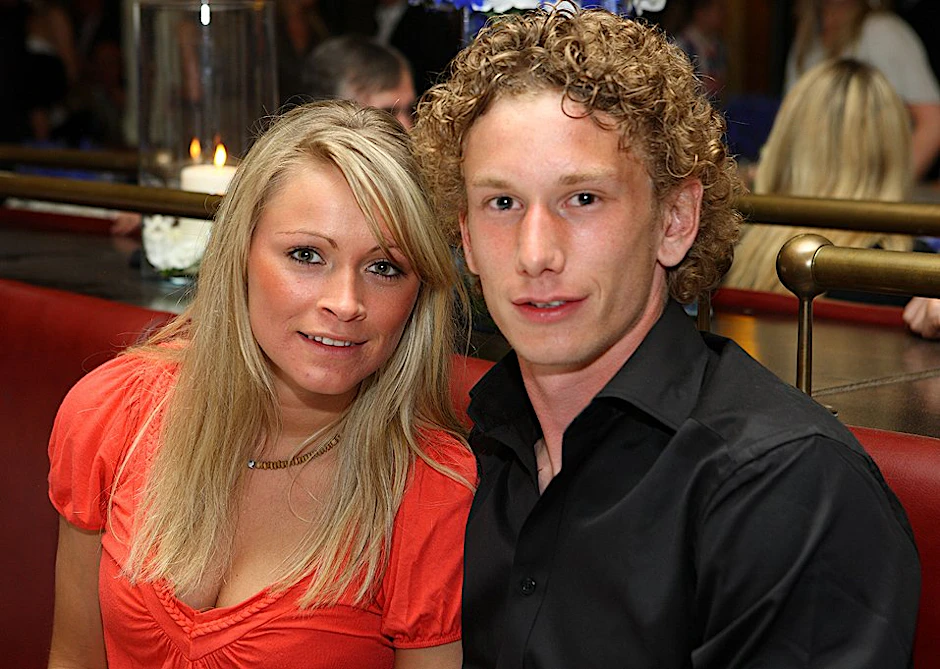 Herthas Fabian Lustenberger (23) mit Freundin Monique