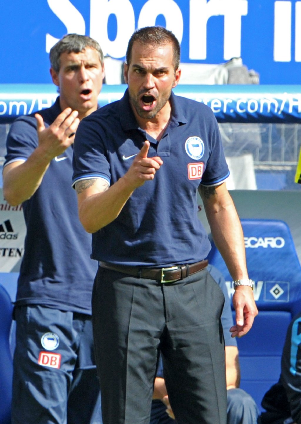 Image - Hertha Trainer Babbel ledert gegen Berlin