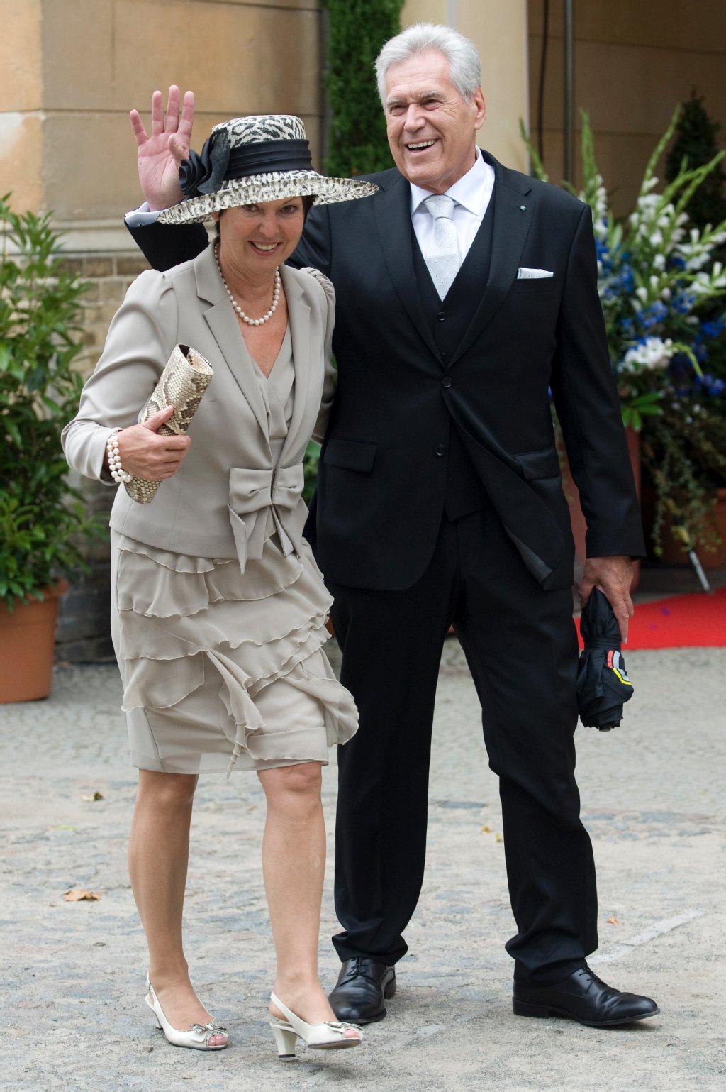 Ex-Bundeswirtschaftsminister Michael Glos (CSU) und seine Ehefrau Ilse