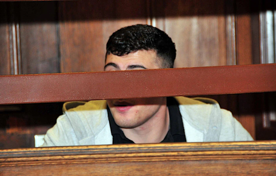 Pokerräuber Vedat S. (23) stand am Freitag wieder vor Gericht.