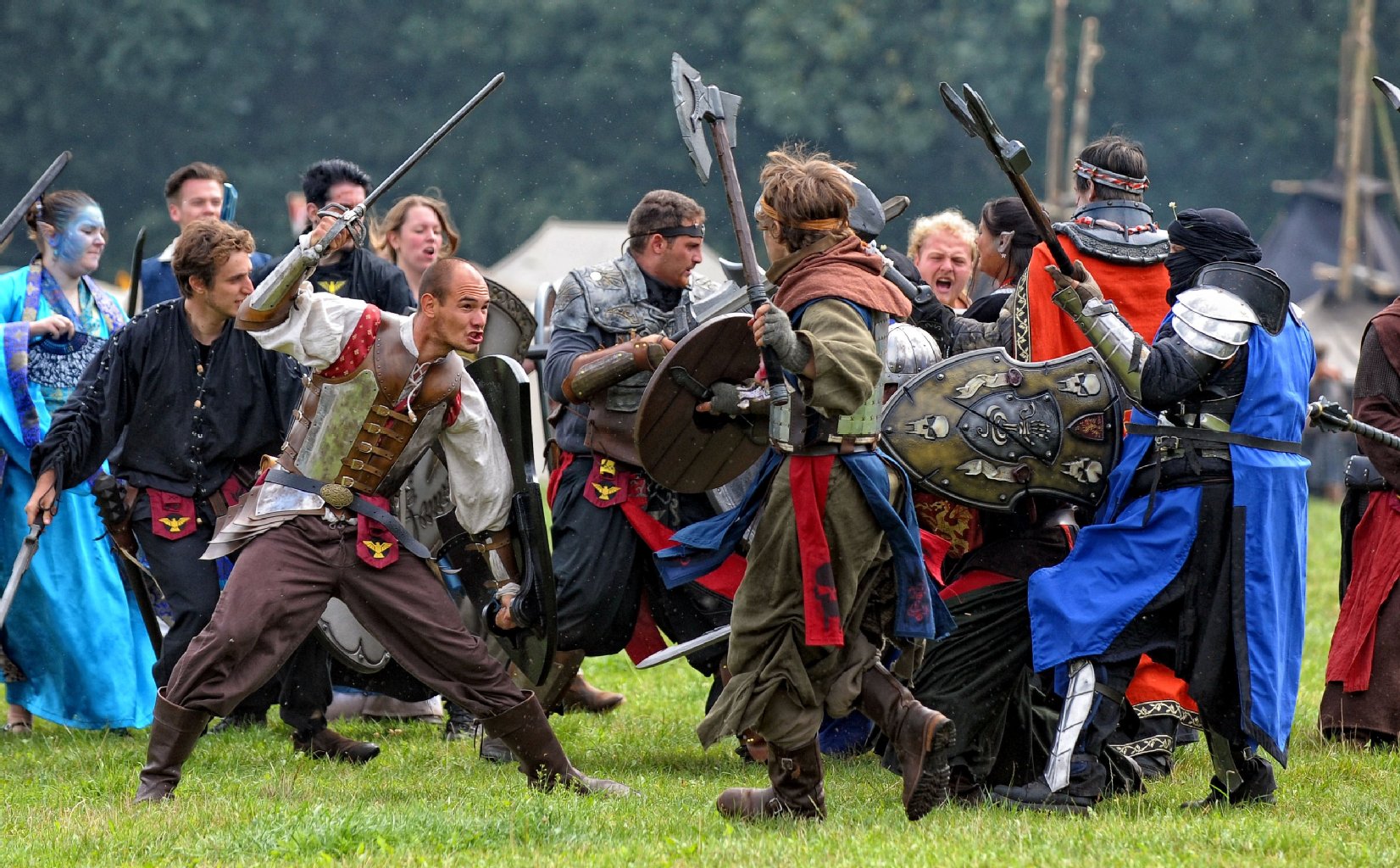 Kampfszene aus "Conquest of Mythodea".