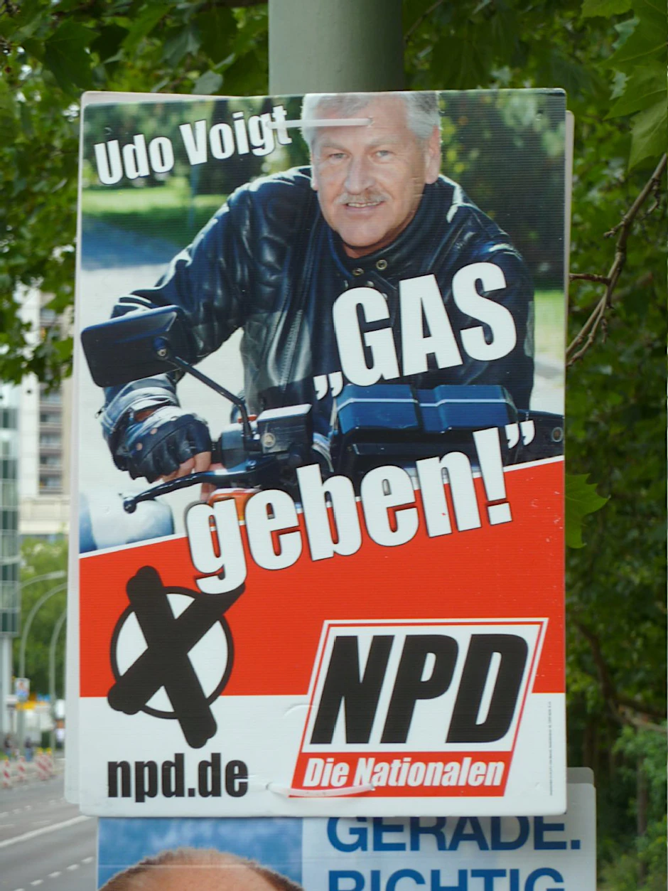 Das skandalöse NPD-Plakat