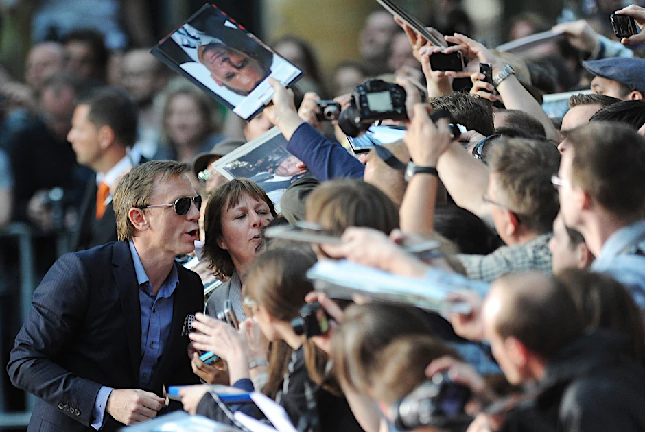 Daniel Craig ließ sich gerne von den Fans jagen, nahm sich Zeit für Autogramme. Auch Olivia Wilde zeigte sich in den letzten beiden Tagen Fan-freundlich.