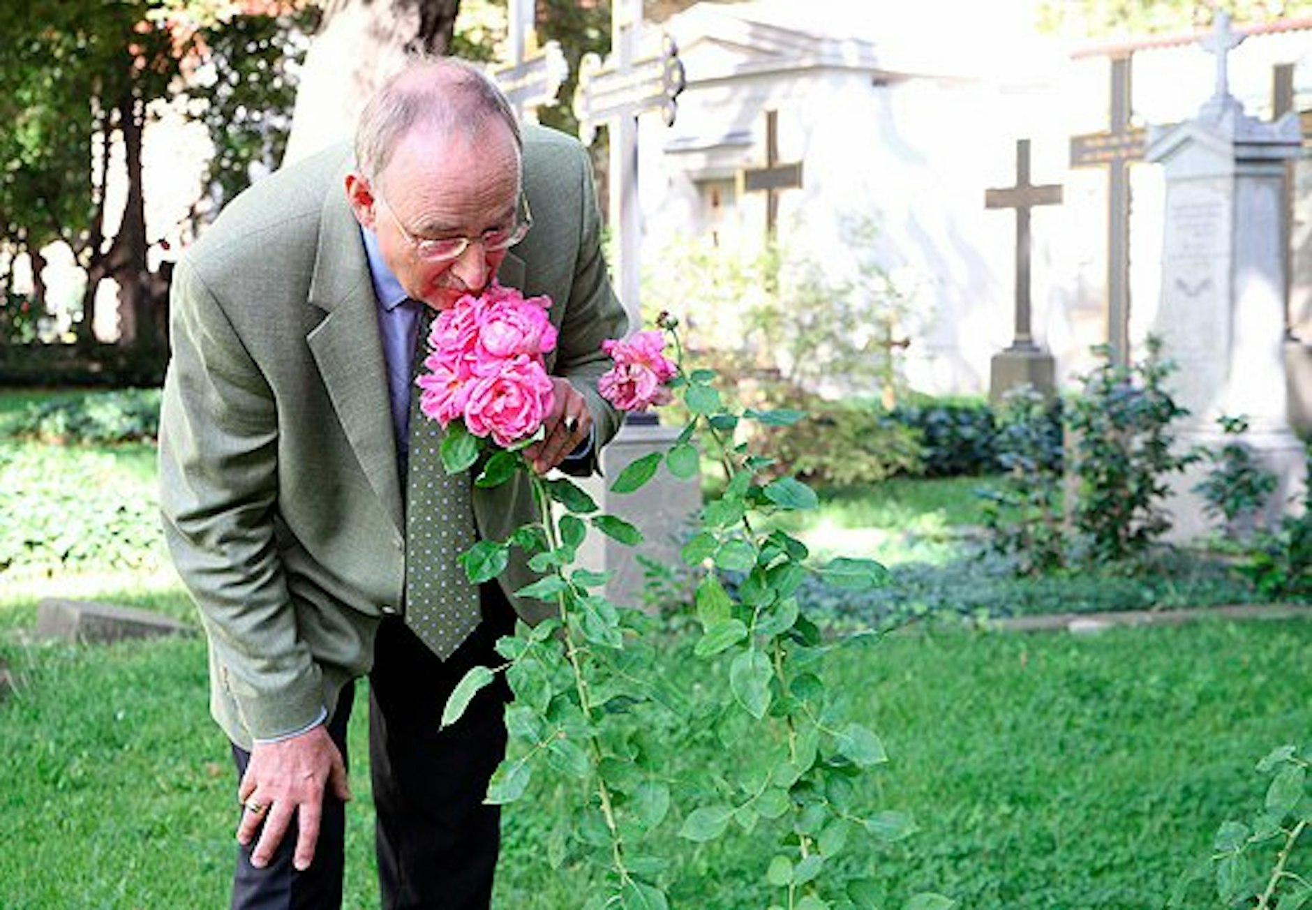 Dr. KlausHenning von Krosigk Berliner Blumen sagen ihrem Direktor tschüss