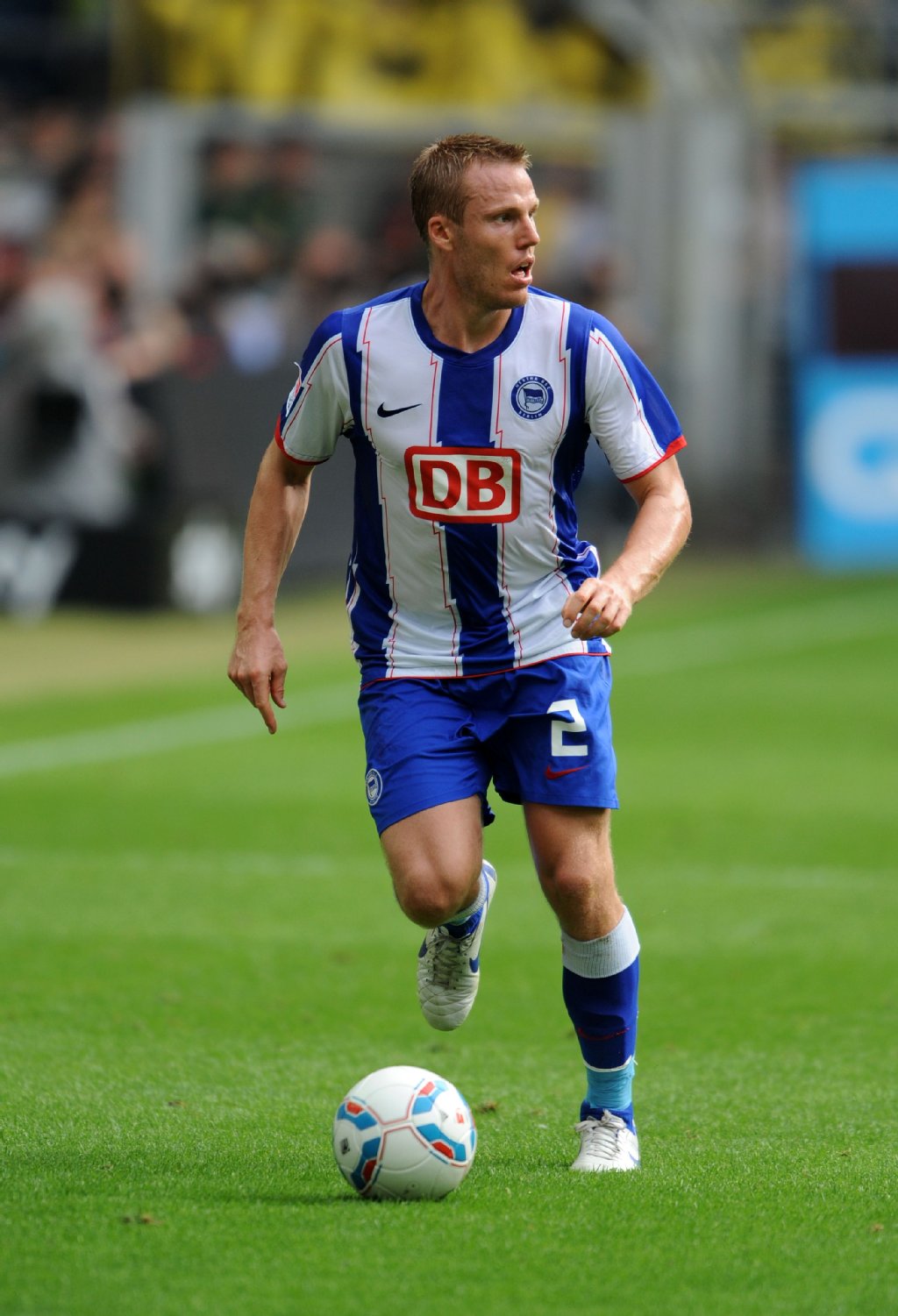 Herthas Christian Lell machte bisher acht Bundesliga-Spiele und 33 Partien in der Zweiten Liga bei Hertha.