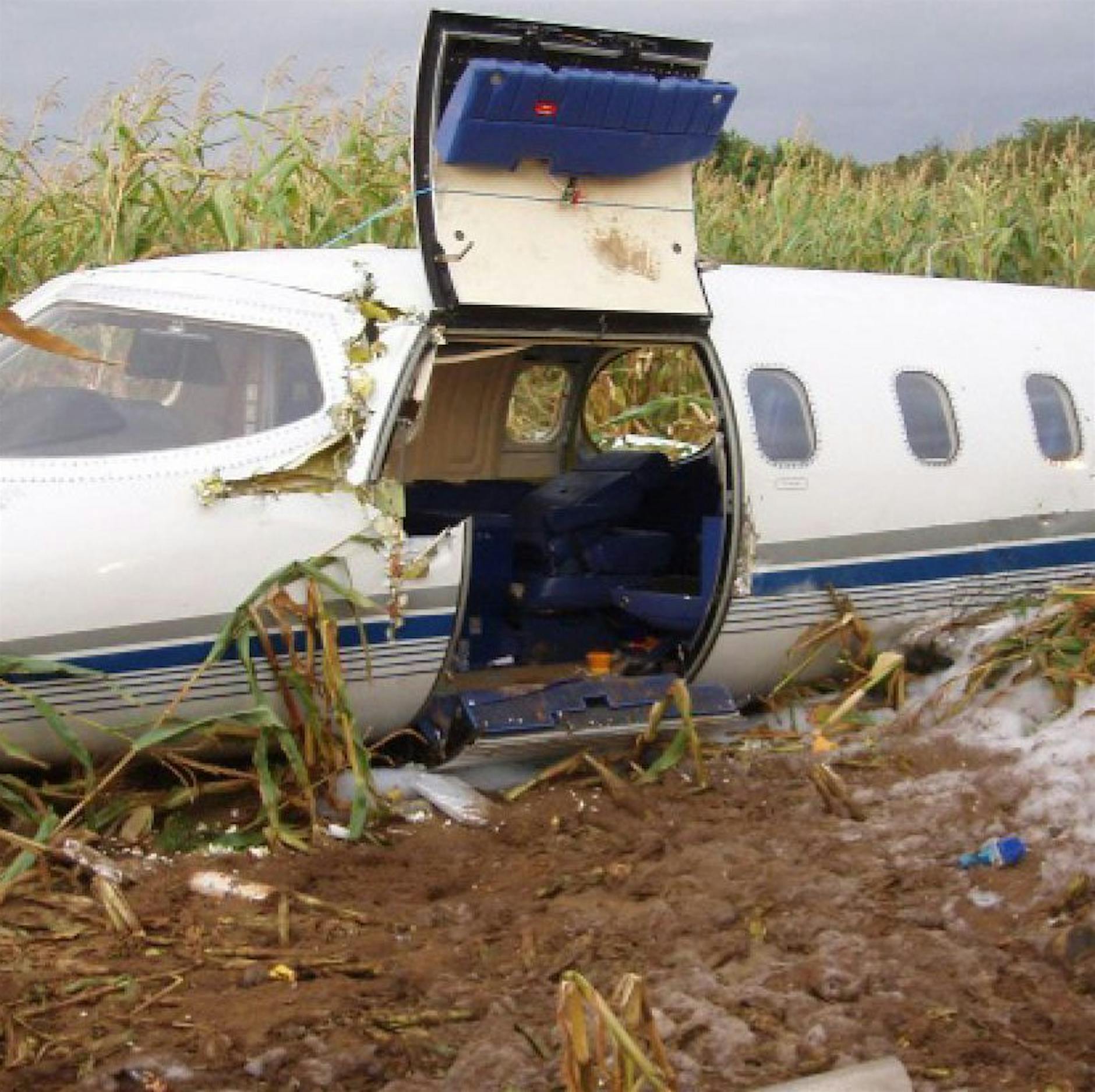 Bruchpilot von Bornholm muss 10 Monate in den Knast