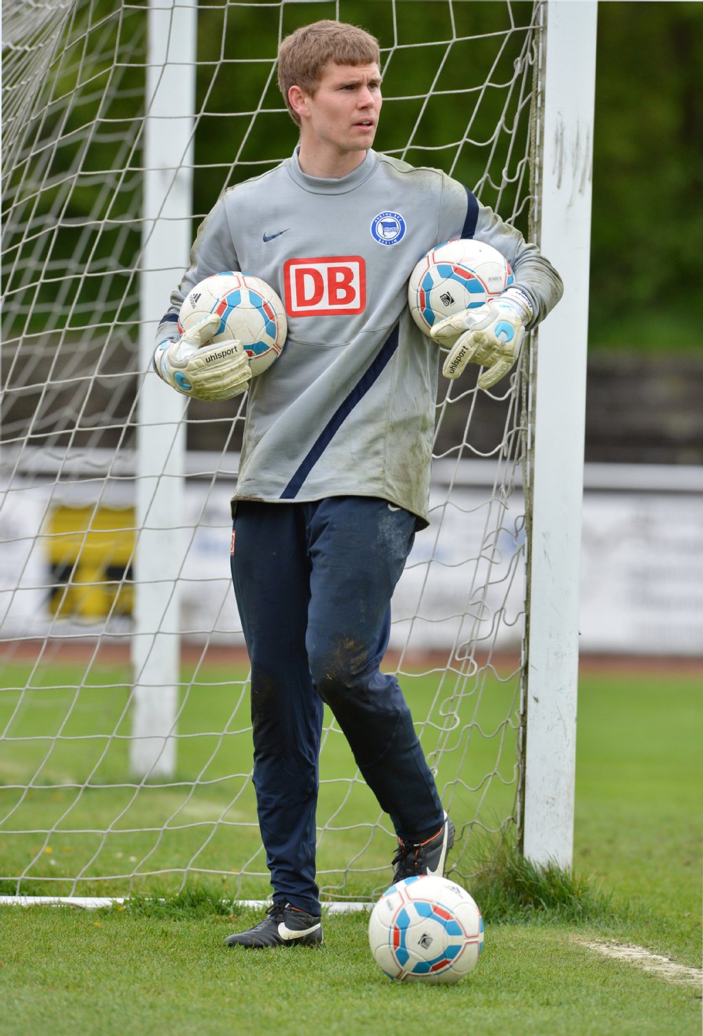 Herthas Torwart Thomas Kraft