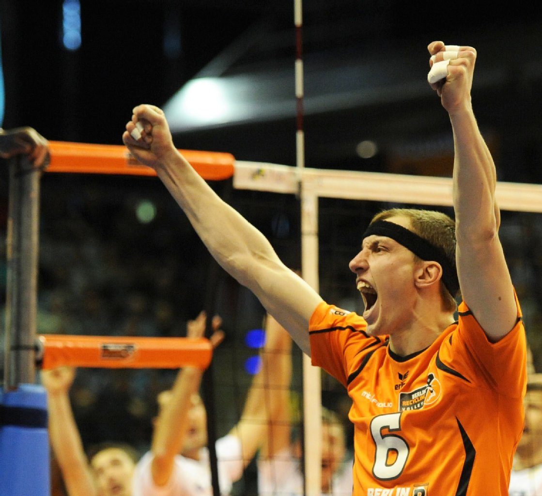 Image - Das Volleys-Motto: Der Schweiß ist heiß!