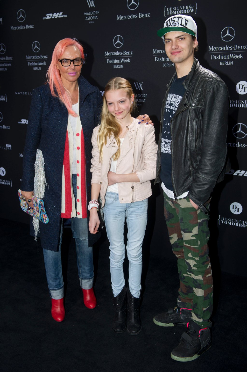 Natascha, Cheyenne und Jimi Blue Ochsenknecht