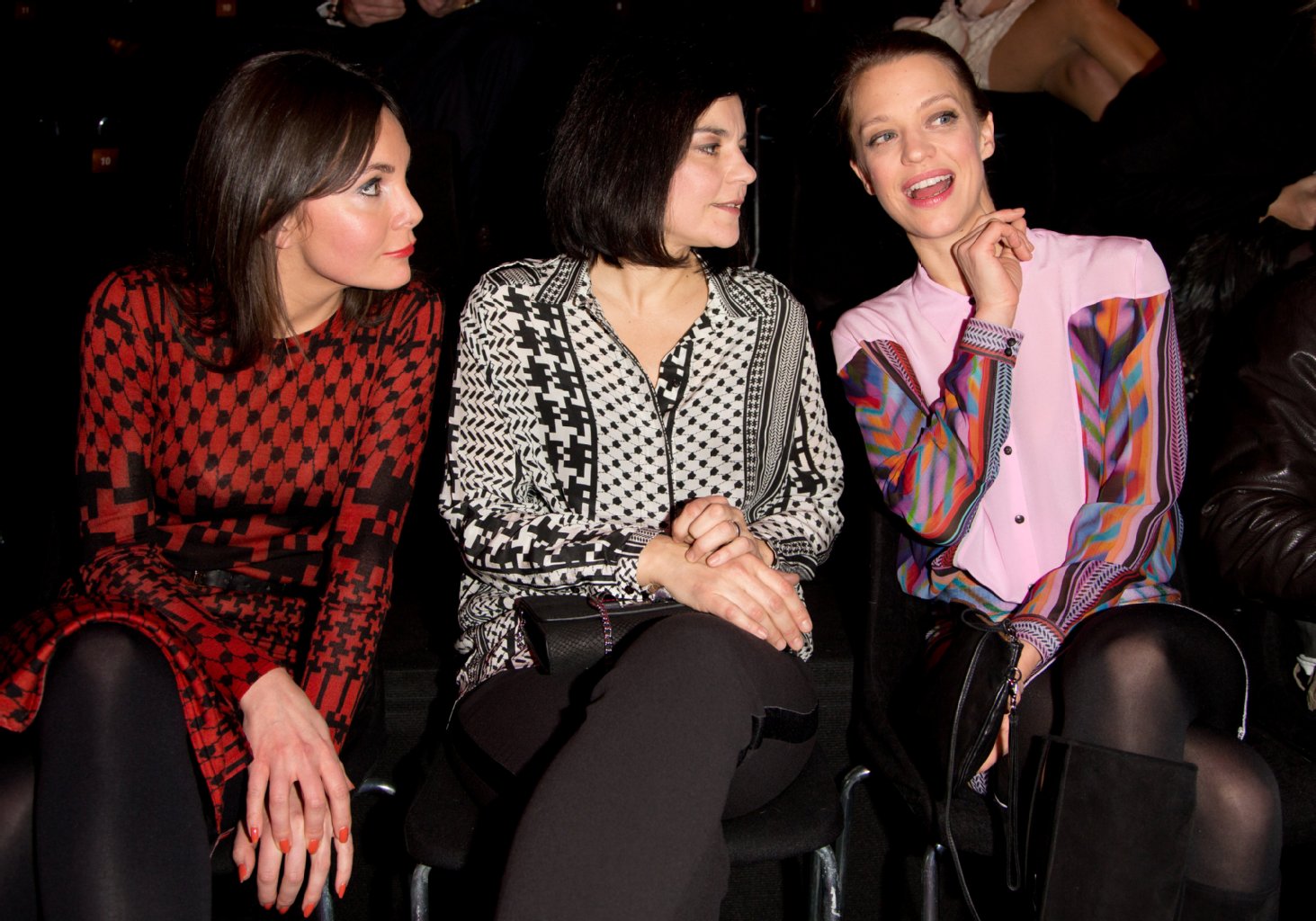 Nadine Warmuth, Jasmin Tabatabai und Heike Makatsch