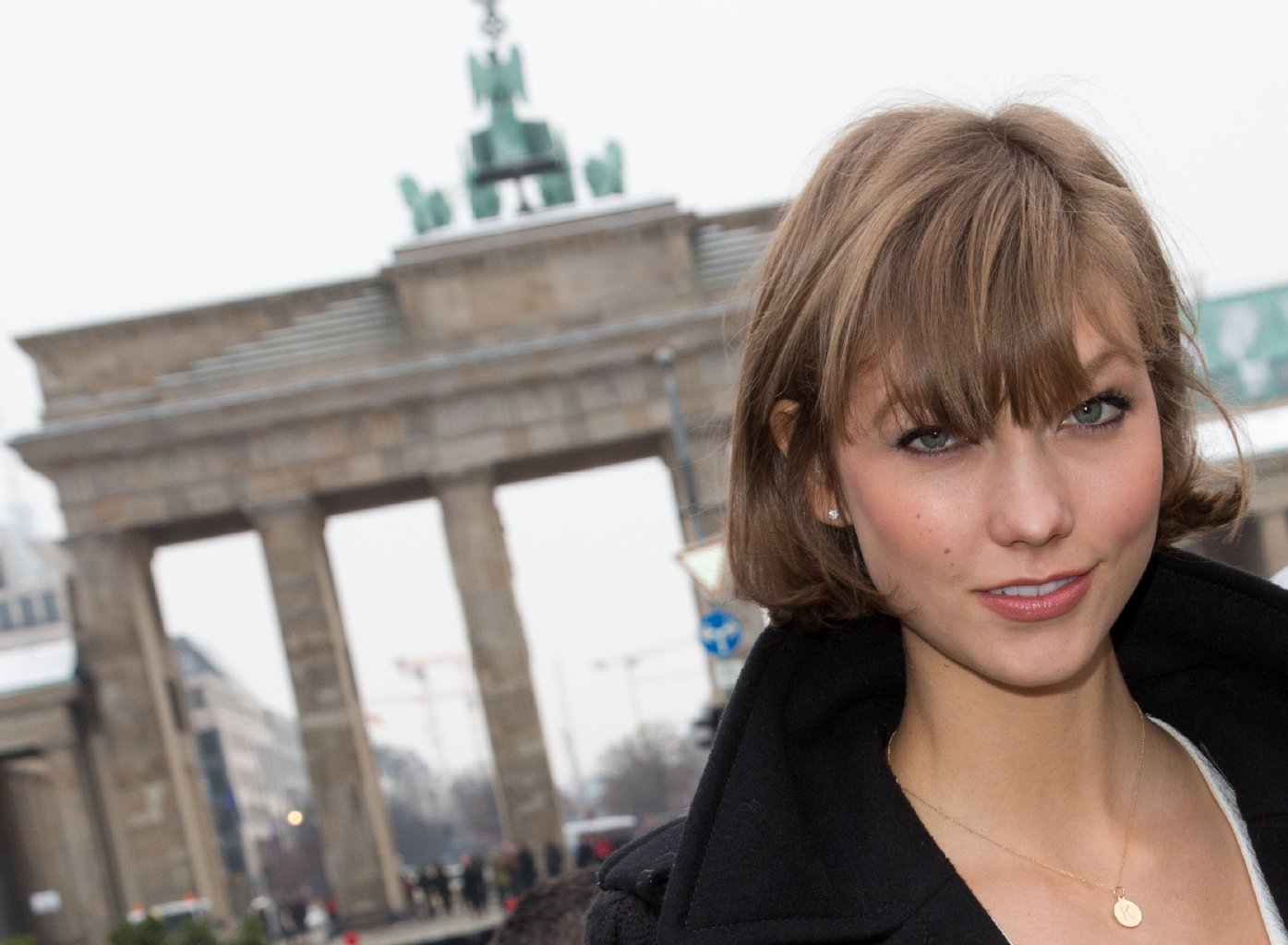 US-Model Karlie Kloss ist das Gesicht der "Fashion Week".