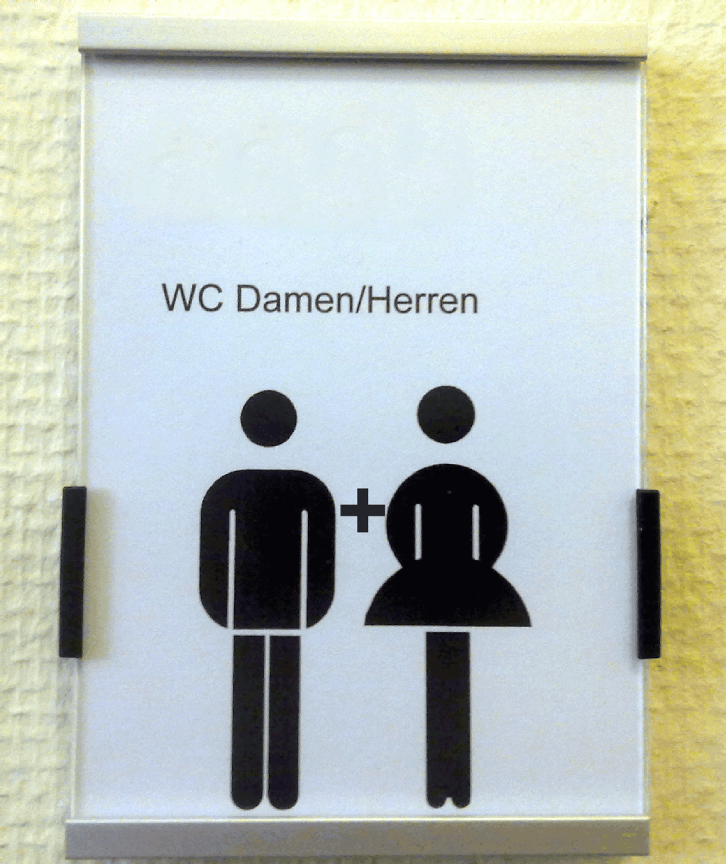 Damit Inter- und Transsexuelle sich nicht für eine Toilette und somit für ein Geschlecht entscheiden müssen, soll es Unisex-Klos geben.