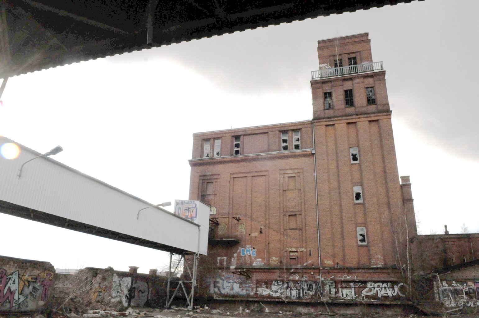 Ruine der ehemaligen Bärenquell Brauerei