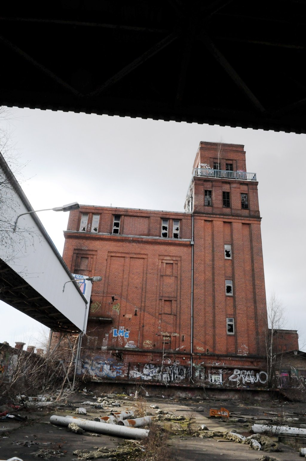 Ruine der ehemaligen Bärenquell Brauerei