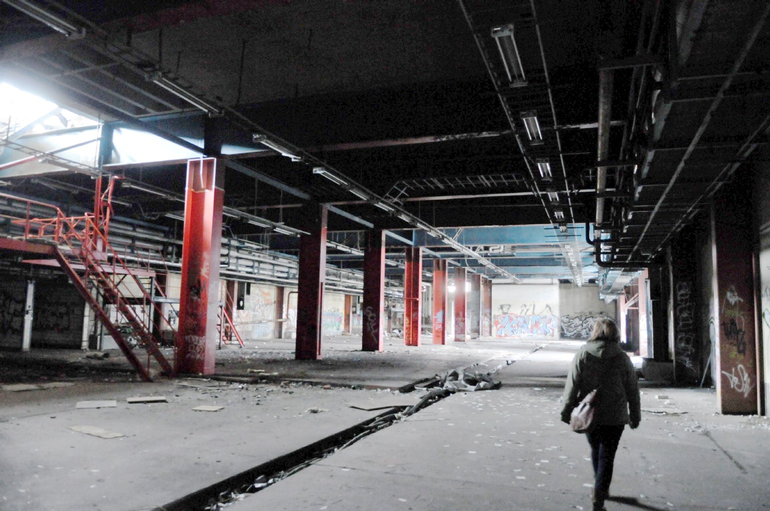 Ruine der ehemaligen Bärenquell Brauerei