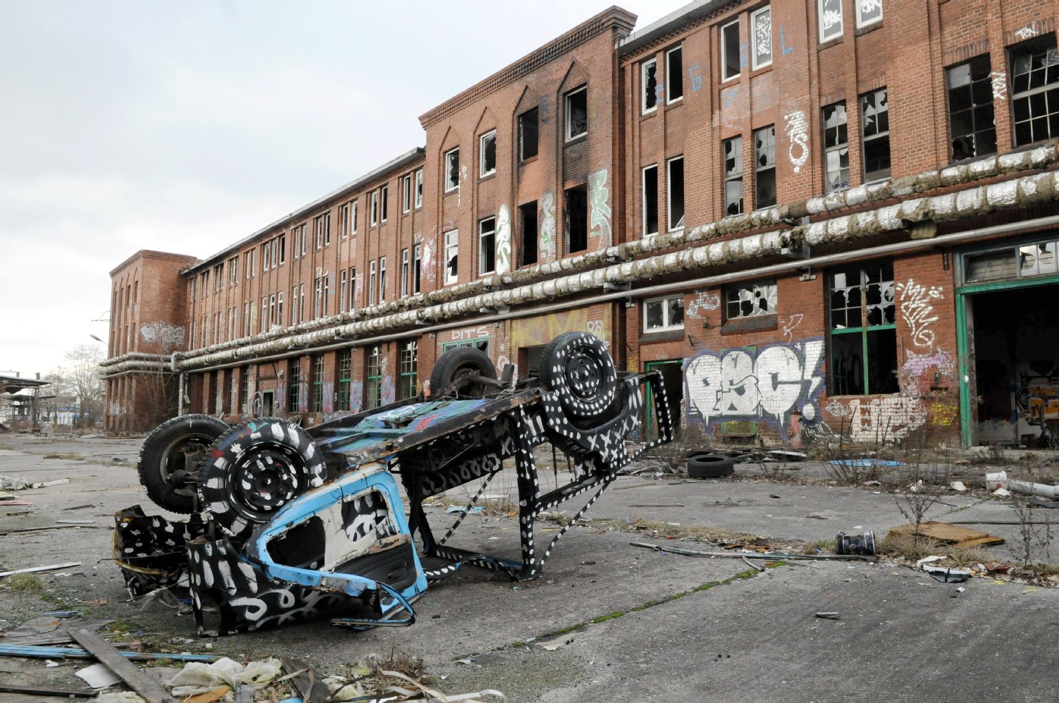 Ruine der ehemaligen Bärenquell Brauerei