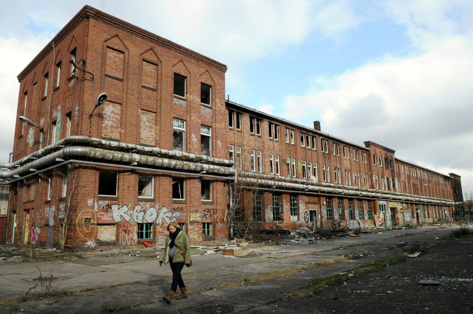 Ruine der ehemaligen Bärenquell Brauerei