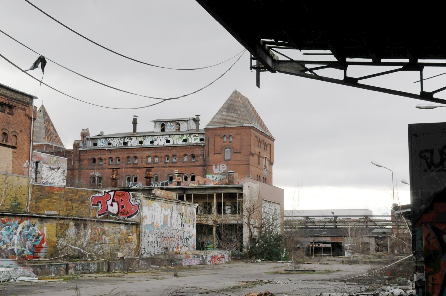 Ruine der ehemaligen Bärenquell Brauerei