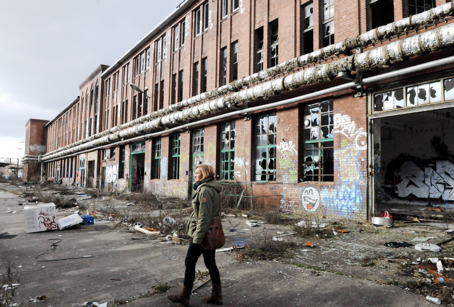 Ruine der ehemaligen Bärenquell Brauerei