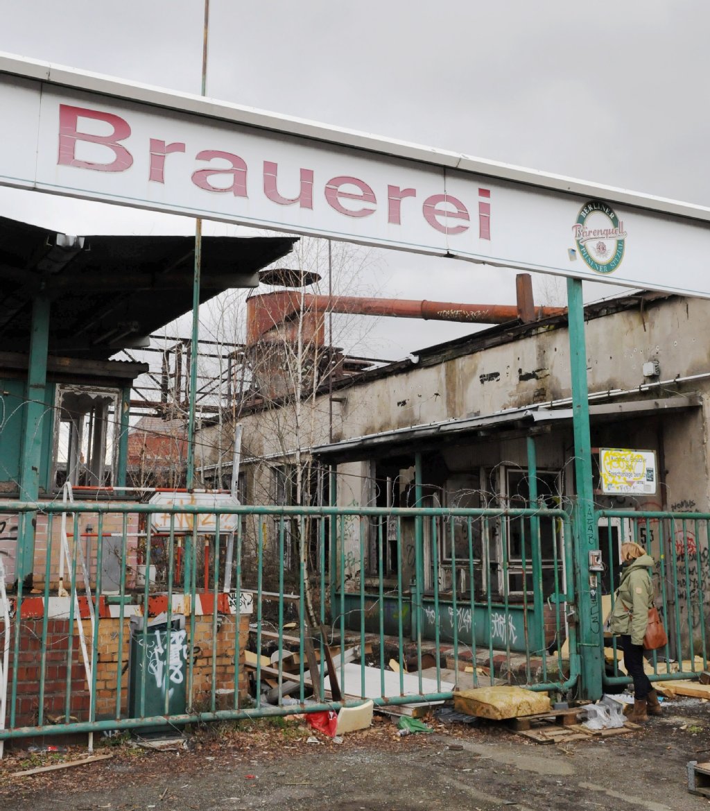 Ruine der ehemaligen Bärenquell Brauerei