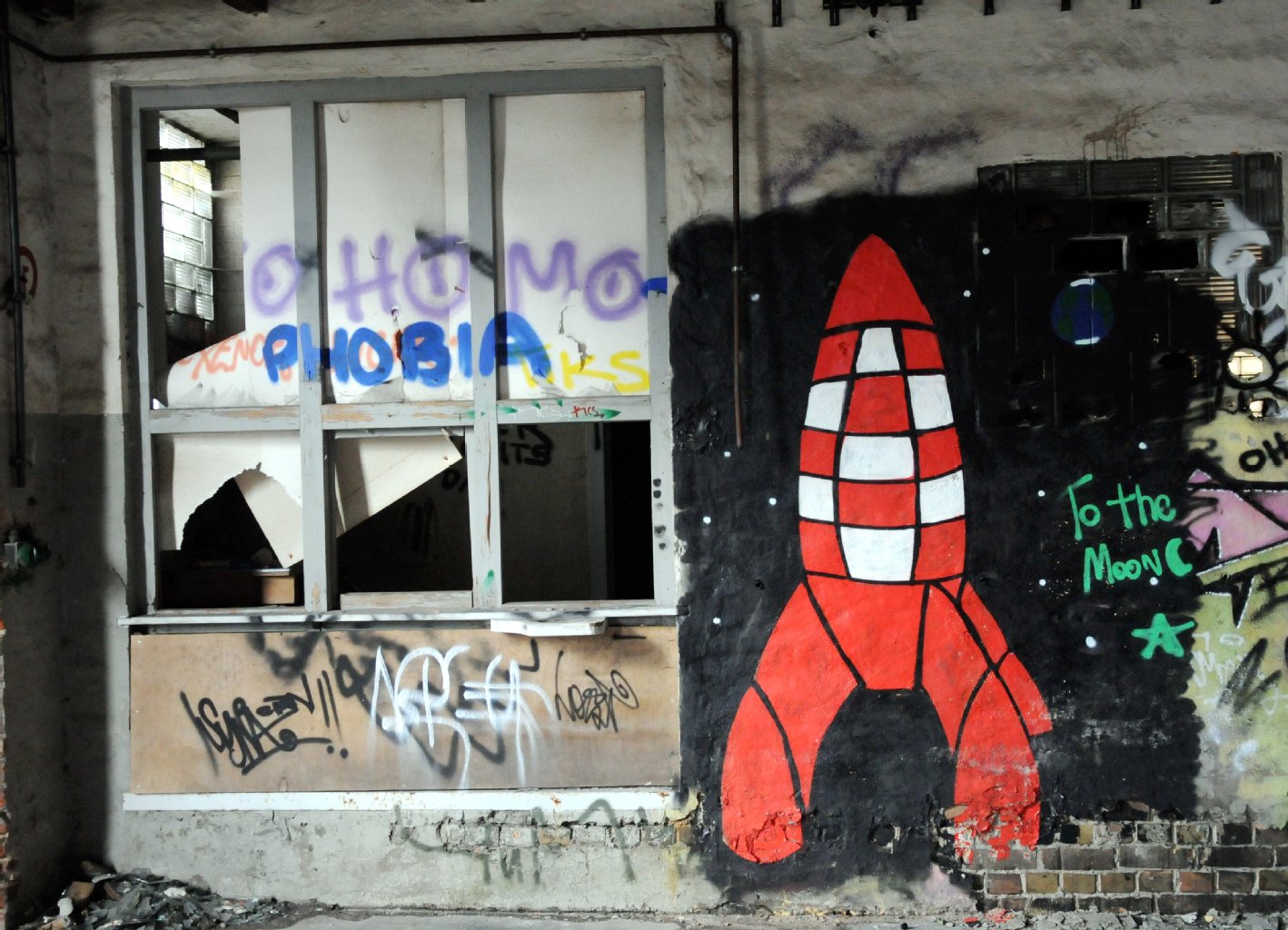Ruine der ehemaligen Bärenquell Brauerei