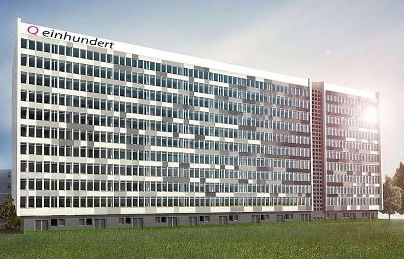 So soll die ehemalige Baubehörde der Stasi an der Gehrenseestraße 100 später mal aussehen.